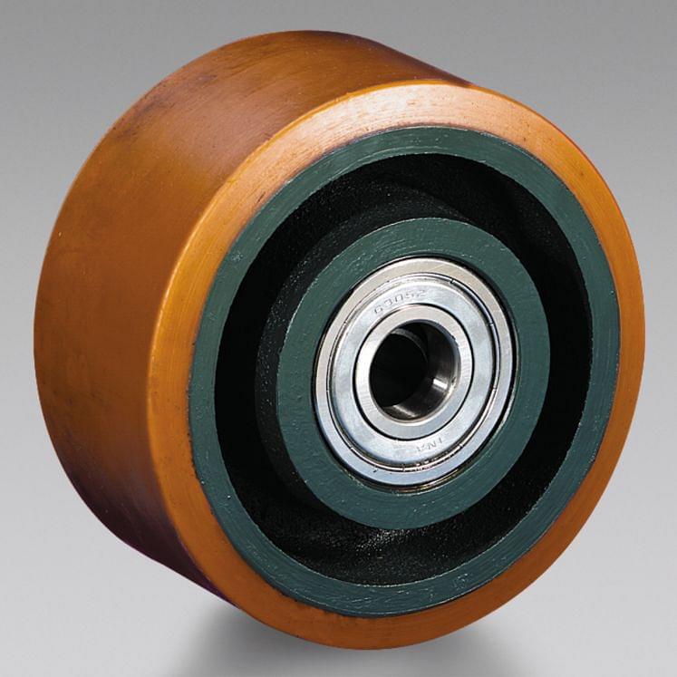 Polyurethane wheels with cast iron centre TELLURE RÔTA