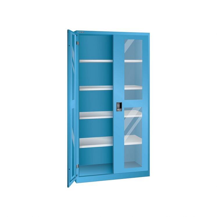 Cabinets with transparent window doors LISTA 60.201-60.202