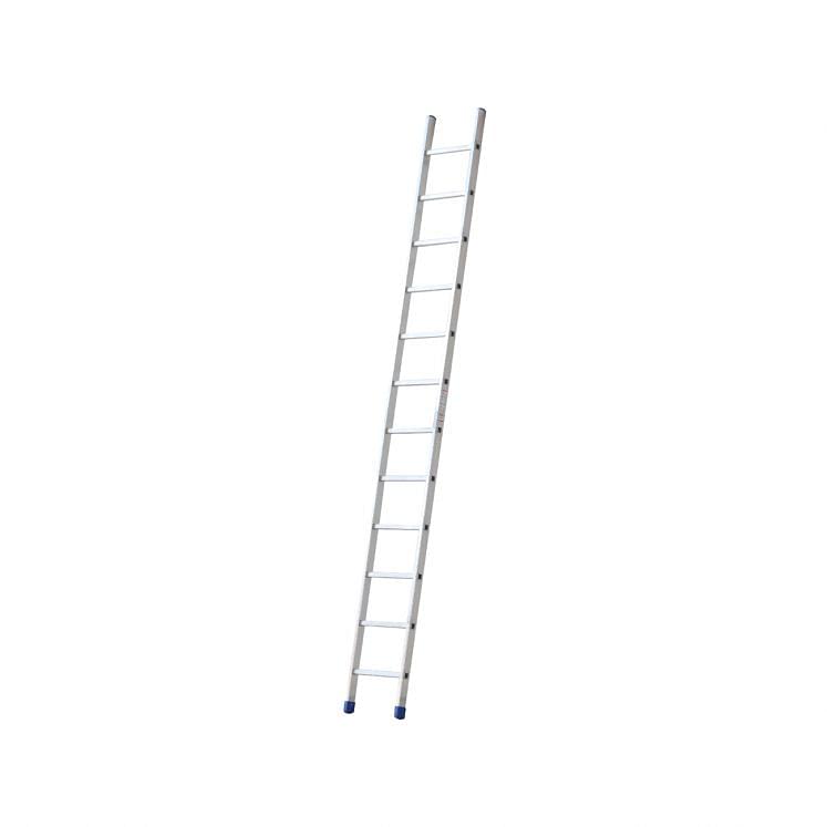 Single ladder in aluminium