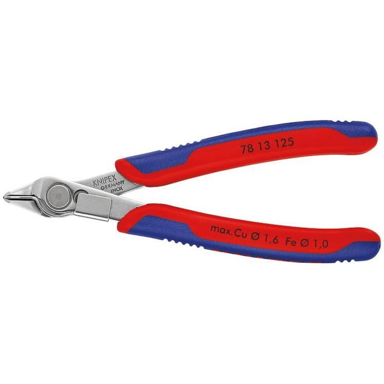 Cutting nippers for electronics KNIPEX SUPER KNIPS 78 13 125