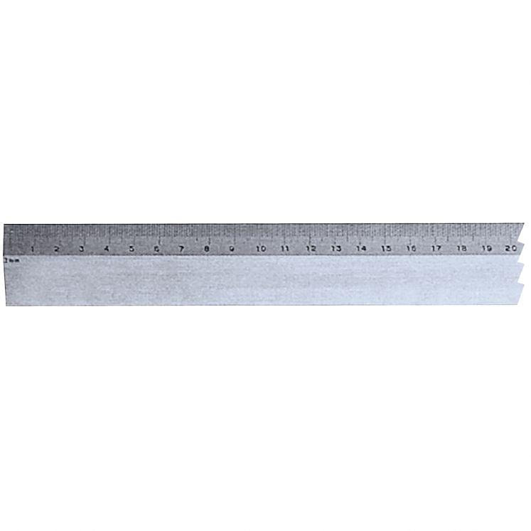 Stainless steel rulers with bevel ALPA