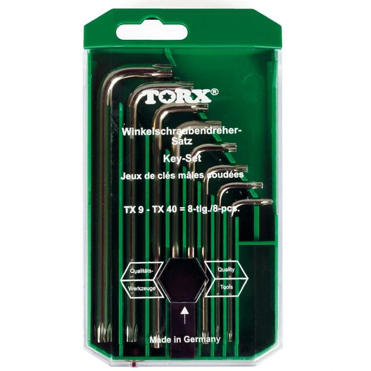 L Keys for Torx screws in set