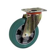 Polyurethane wheels with cast aluminium centre with support TELLURE RÔTA TR-ROLL Workshop equipment 22672 0