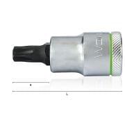 Sockets drivers 1/4andquot; for Torx® screws WODEX WX2020 Hand tools 347928 0