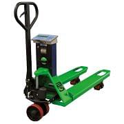 Scale pallet trucks with printer B-HANDLING Lifting systems 35032 0