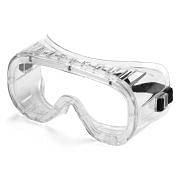 Protective goggles soft plastic frame