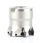 Square shouldering shell mills with single side inserts with bore coupling KERFOLG TRIPLE Milling cutters 246340 0