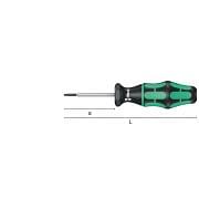 Torque indicator screwdrivers pre-set for hexagon socket screws 300 hex WERA Hand tools 359684 0