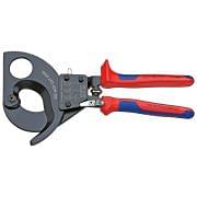 Ratchet action cable cutters for copper and aluminum cable ø 32 mm KNIPEX 95 31 280 Hand tools 349212 0