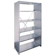 Universal shelving L1006 with full sided wall panels LISTA Furnishings and storage 348615 0