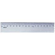 Stainless steel rulers with millimeter graduation without bevel ALPA Hand tools 2848 0