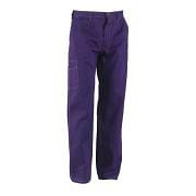 Workwear Trousers blue in sanforized massaua cotton Safety equipment 38812 0