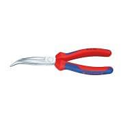 Half round long bent nose pliers 40° KNIPEX 25 25 160 Hand tools 28221 0