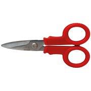 Electrician's scissors stainless steel micro-teeth WRK