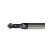 Multi-function end mills in solid carbide 90° KERFOLG V-SLOT Solid cutting tools 33303 0