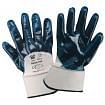 Work gloves in fabric double NBR coated