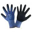 Cut-resistant gloves coated continuous thread polyethylene