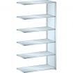 Universal shelving L1006 with full sided wall panels LISTA
