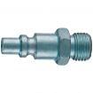Quick couplings male threaded with spring Italy profile ANI 15/A-M