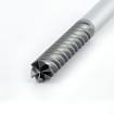 Super finishing end mills in solid carbide with centre cutting extra long inox KERFOLG Z6