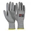 Work gloves cut resistance coated in polyurethane category 3