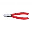 Diagonal cutting nippers for plastic materials KNIPEX 72 01 140/160/180
