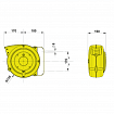 Industrial cable reels with spring ZECA