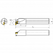 Toolholers for internal threading for positive inserts KERFOLG TURN form D - E….SDUCR/L