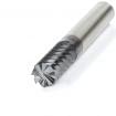 Multiflute super finishing end mills in solid carbide centre cutting