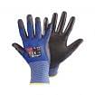 Work gloves in nylon light weight coated in polyurethane