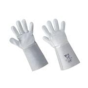Rękawice spawalnicze TIG z owczej skóry/dwoiny bydlęcej Sprzęt bezpieczeństwa 1005128 0