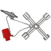 Klucze do rozdzielnic i szaf elektrycznych KNIPEX 00 11 02 Narzędzia ręczne 363605 0