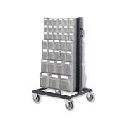 Wózek z przezroczystymi szufladami FAMI BINCART0701 Meble i wyposażenie do przechowywania 373525 0