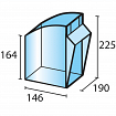 Szafki z szufladami na drobne elementy PRACTIBOX IMILANI PR32400001