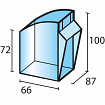 Szafki z szufladami z tworzywa sztucznego na drobne elementy PRACTIBOX IMILANI PR61120001