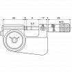 Mikrometry analogowe zewnętrzne z czujnikiem zegarowym ALPA EXACTO BB040