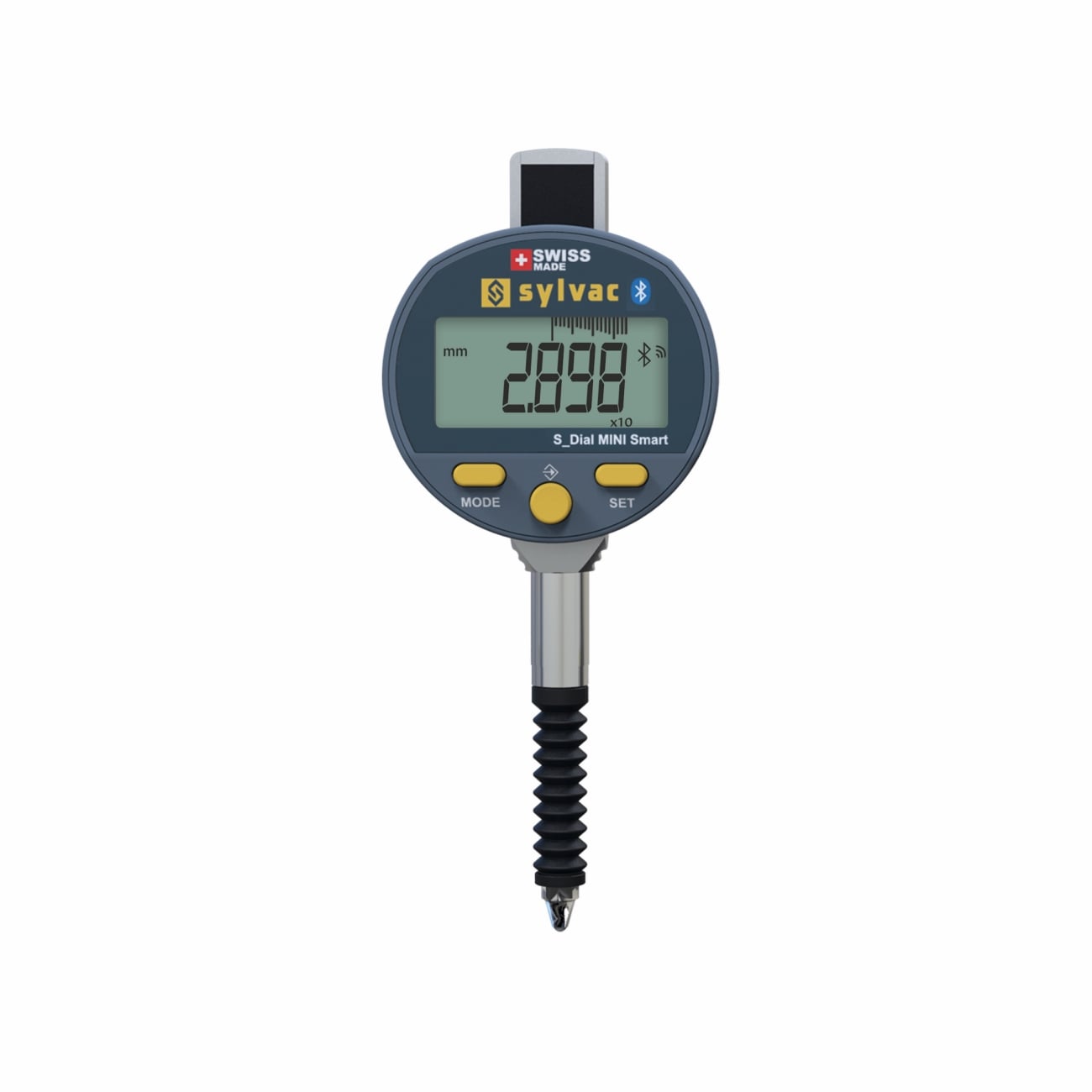 Digitale Messuhr IP67 Ø 45 mit Bluetooth® und Voreinstellungen CA023 SYLVAC