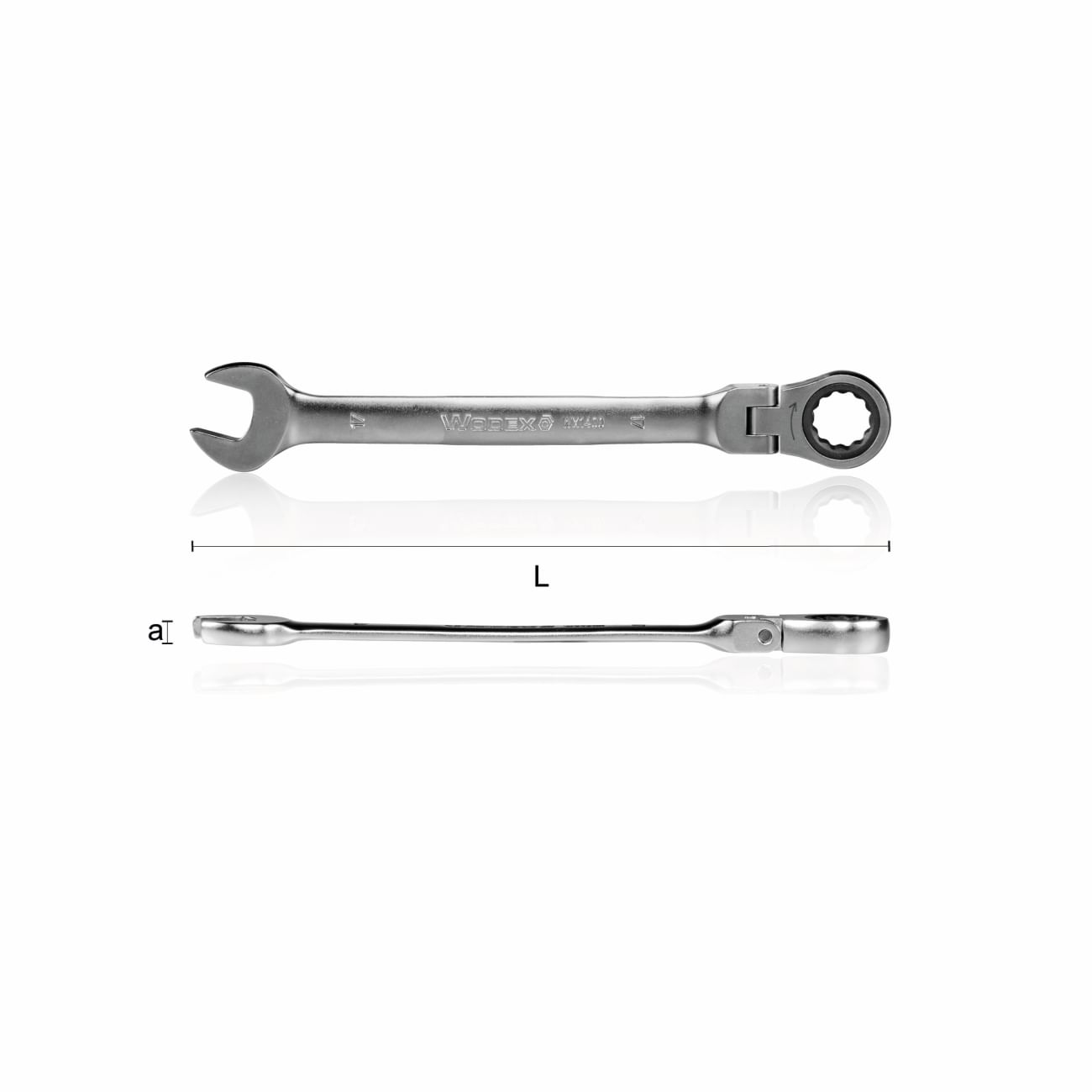 Combination ratchet wrenches WX1400 WODEX
