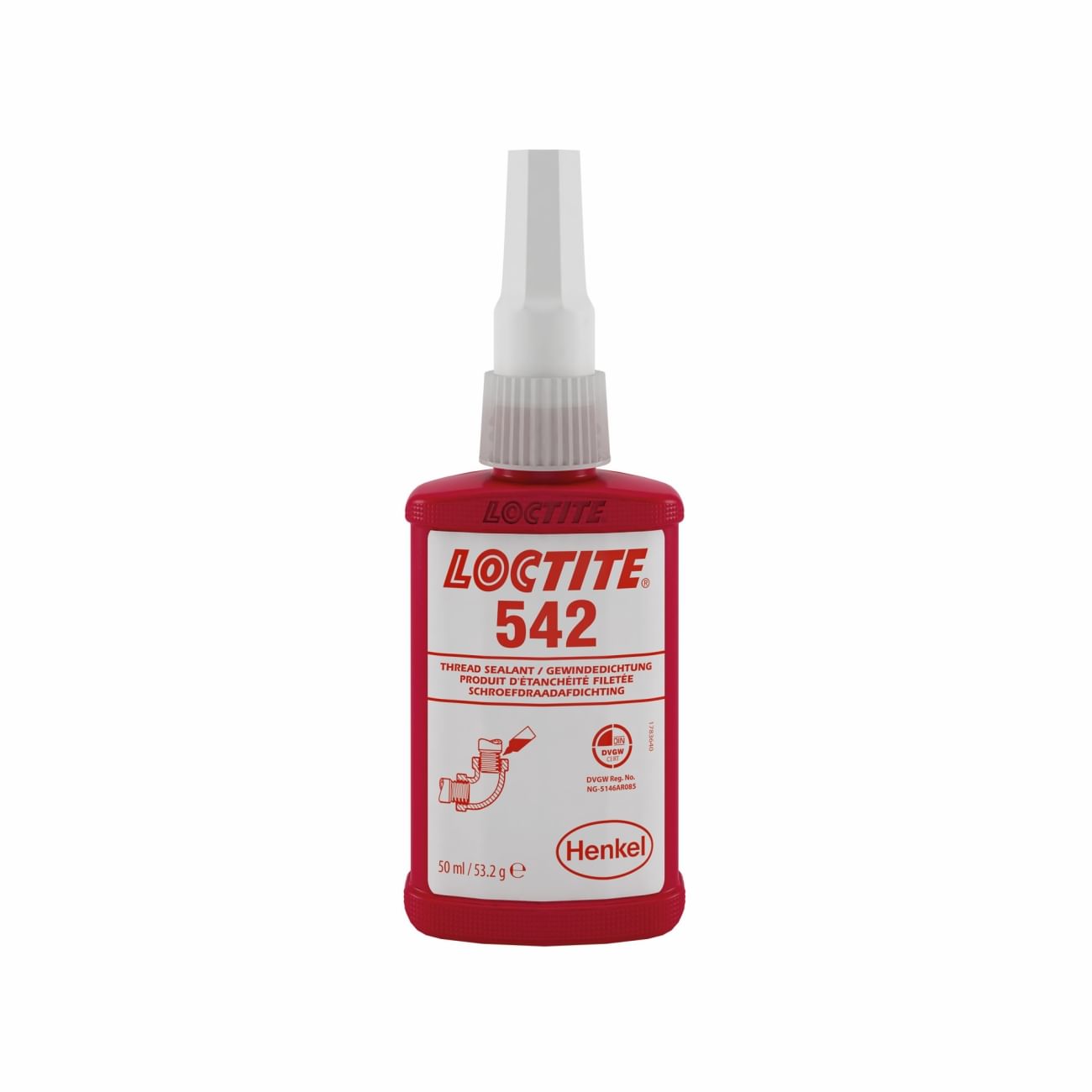 Selladores de conexiones roscadas LOCTITE 542