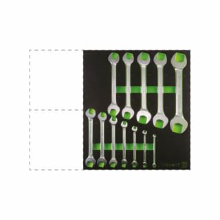 Foam double open end wrenches WX1010/SE8 - WX1010/SE12 WODEX