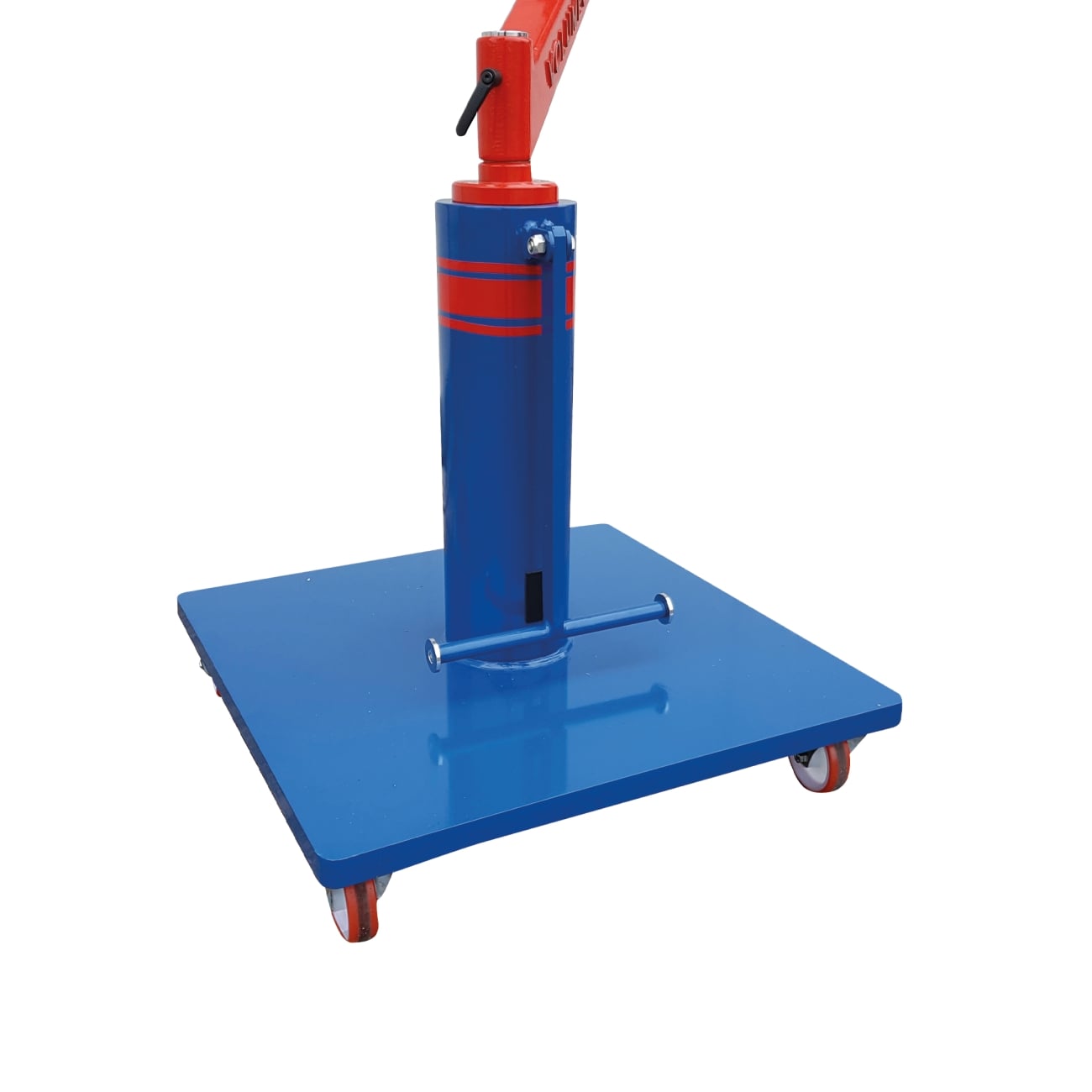Carrello porta maschiatrici elettriche con colonna di sostegno VOLUMEC CCF100