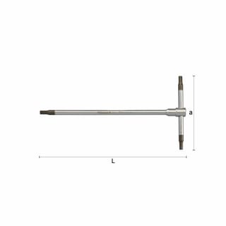 Llaves de vaso hexagonal con mango en T y eje fijo WX2719 WODEX