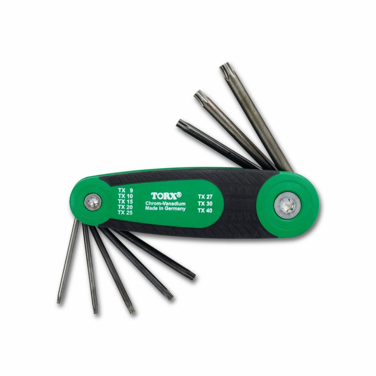 Tamper proof Torx® wrench with pocket wrench holder in kit