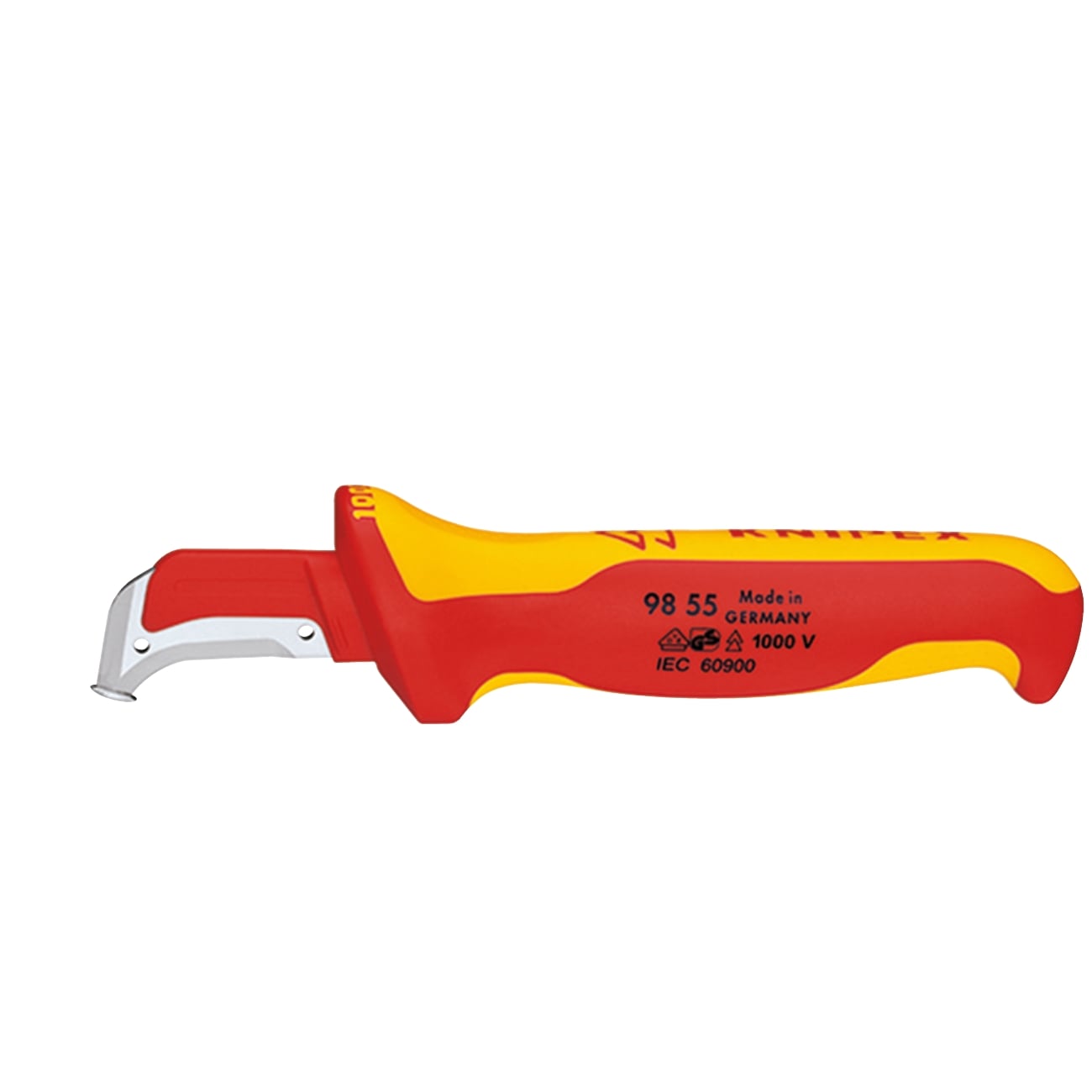 Noże do ściągania izolacji VDE izolowane 1000 Volt KNIPEX 98 55