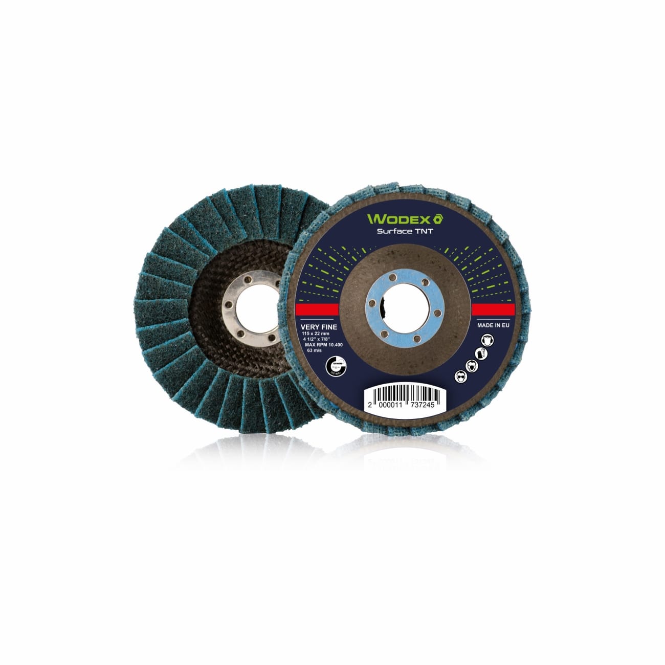 Discs for surface treatment WODEX SURFACE TNT