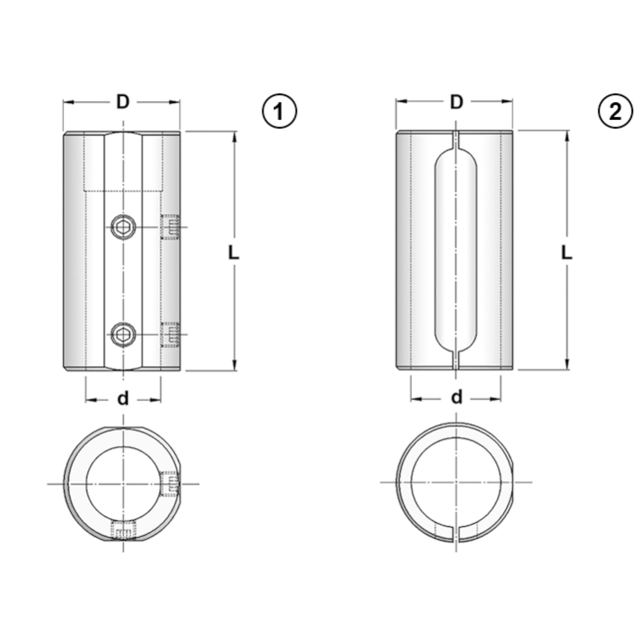Universal reduction sleeves