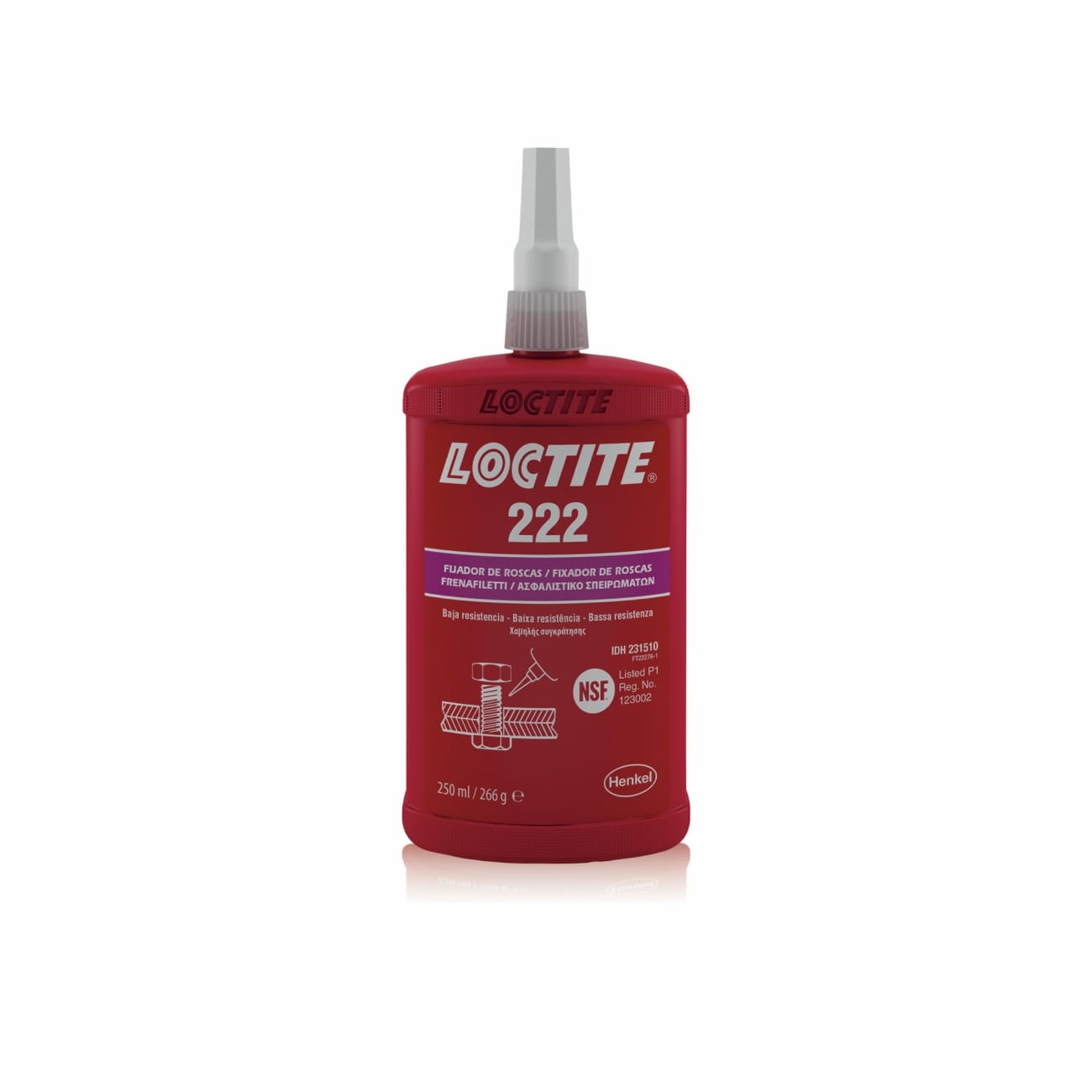Frenafiletti a bassa resistenza meccanica 222 LOCTITE