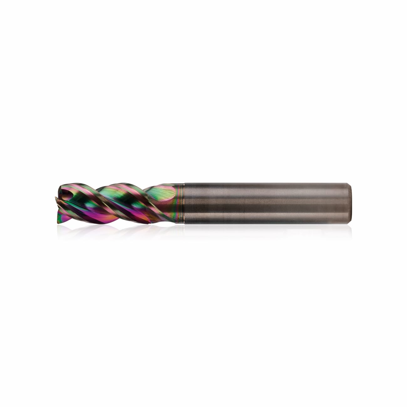 VHM-Fräser 3 - 16 mm 3 Schneiden variabler Drallwinkel 41°/46° Spanwinkel 20° Radius POWER KERFOLG