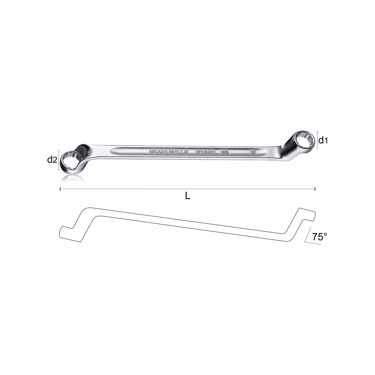 Double ring wrenches 20 STAHLWILLE