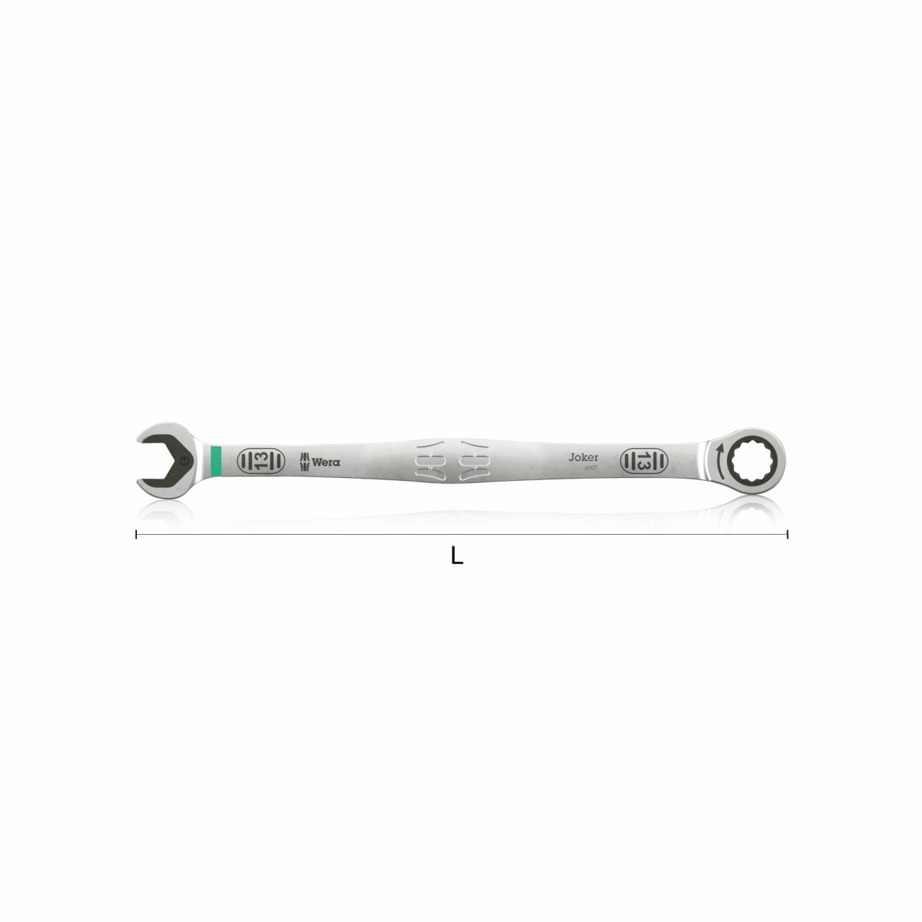 Langer Ratschen Ringmaulschlüssel 6007 Joker SB WERA